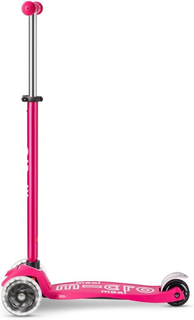 Maxi Deluxe Led Scooter | Pink 5+ - 2