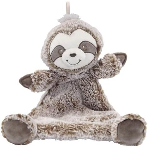 Crinkle Cuddler | Sensory Plush Sloth - CR Toys