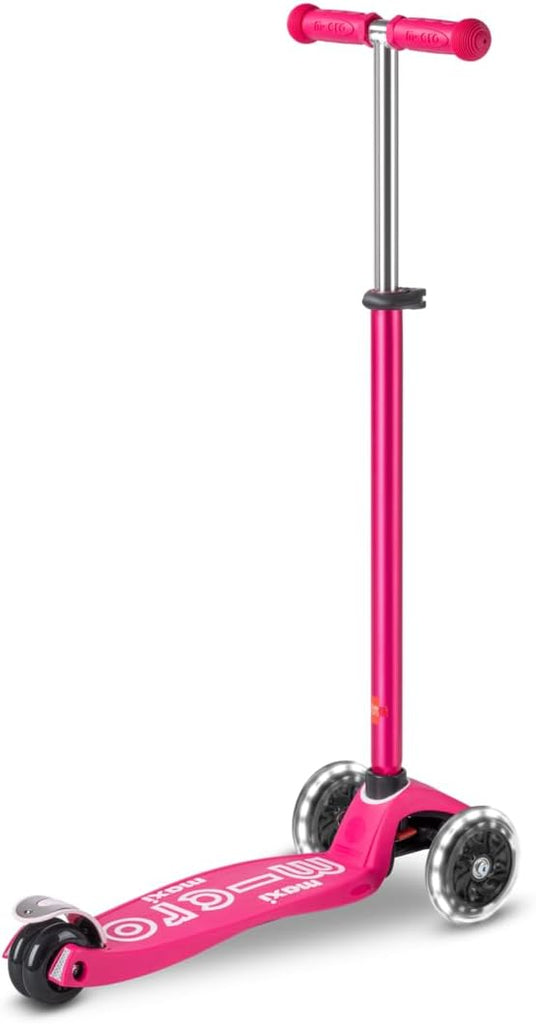 Maxi Deluxe Led Scooter | Pink 5+ - 5