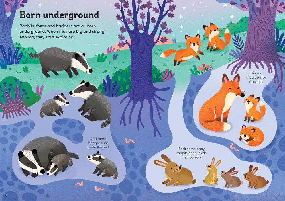 Little First Stickers | Baby Animals 4+ - 6