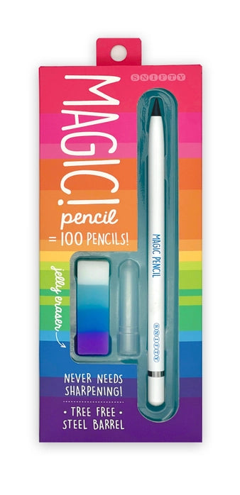 Magic Pencil & Eraser Set-White For Ages 6+