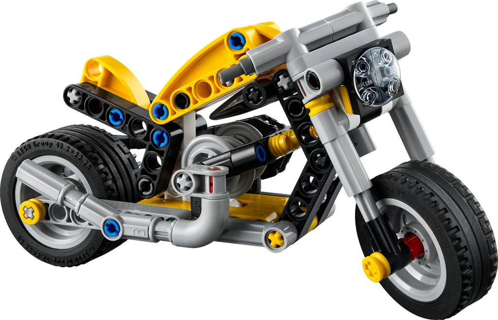 Lego Technic | Yellow Motorcycle - CR Toys