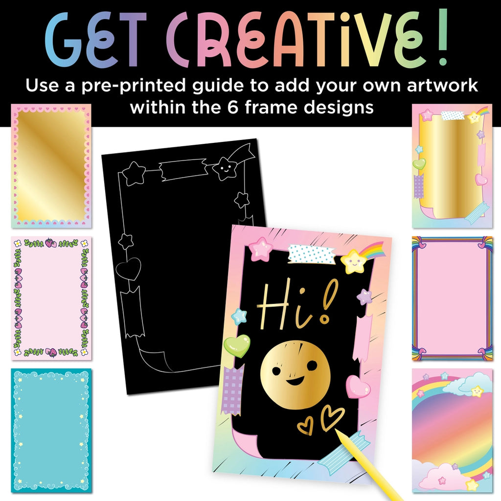 Deluxe Scratch Art Kit with Mini Vacuum for Kids 6517000