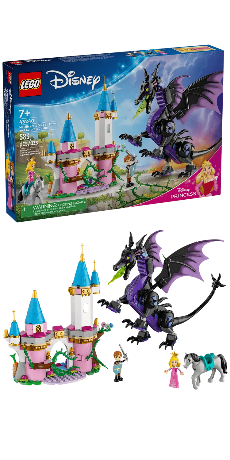 Lego Disney Maleficent's Dragon Form for Ages 7+