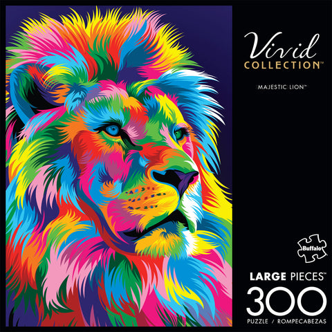 Majestic Lion 300 Large Pc Puzzle