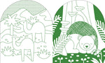 Coloring Book With Stickers | Wild World - 2