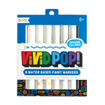 Vivid Pop! Water Based Paint Markers - 8 Pk