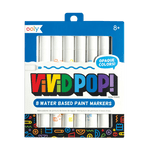 Vivid Pop! Water Based Paint Markers - 8 Pk - CR Toys