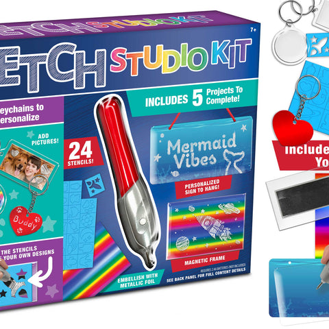 Etch Studio Craft Kit For Ages 7+