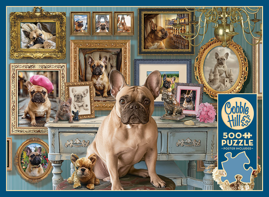 Frenchie 500pc Puzzle 8+ - 3