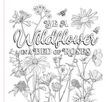 Coloring Book Adult | Wildflowers 8+ - 5