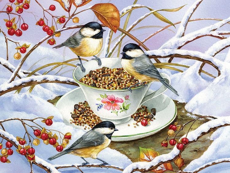 Chickadee Tea 275pc Puzzle 6+ - 3