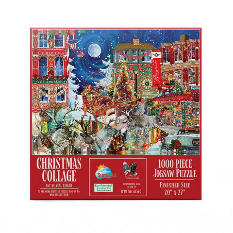 Chirstmas Collage 1000pc Puzzle