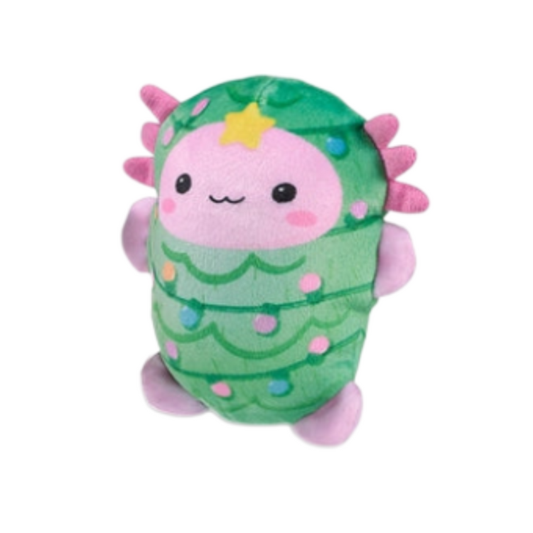 Bubble Stuffed Squishy Friend-A Very Axolotl Christmas