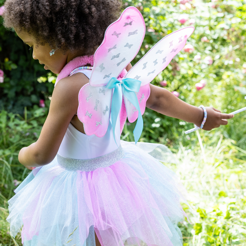 Skirt | Think Mint Pink Skirt | Wings | & Wand | Size 4-6 - 1