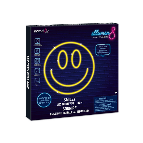 Smiley Neon LED Sign