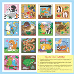 My First Color By Sticker Book | Pets