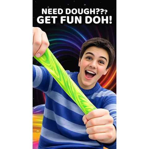 Fun Doh Squishy | Fun Fidget Ball - CR Toys