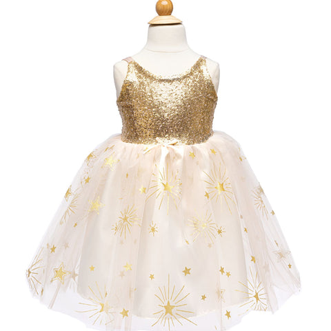 Golden Glam Party Dress Size 3/4 Dress Up