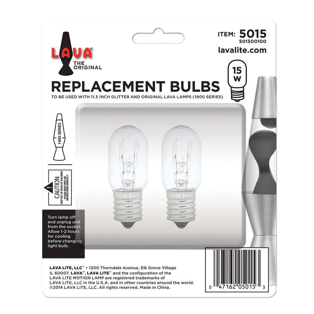 Lava Lamp | 15 Watt Replacement Bulb 2pk - 2