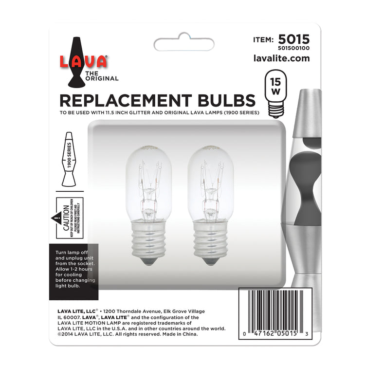 Lava Lamp | 15 Watt Replacement Bulb 2pk - 2