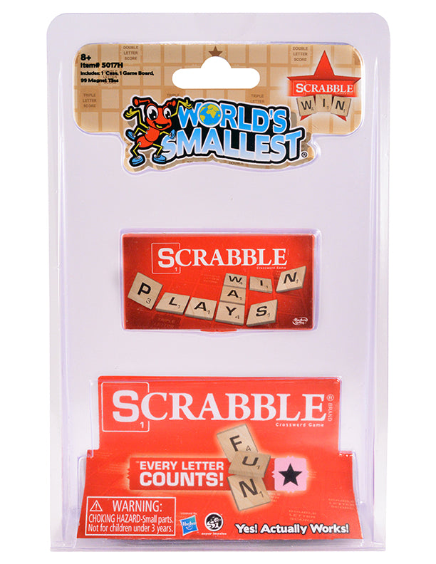 World'S Smallest Games- Scrabble For Ages 8+