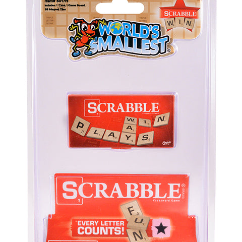 World'S Smallest Games- Scrabble For Ages 8+