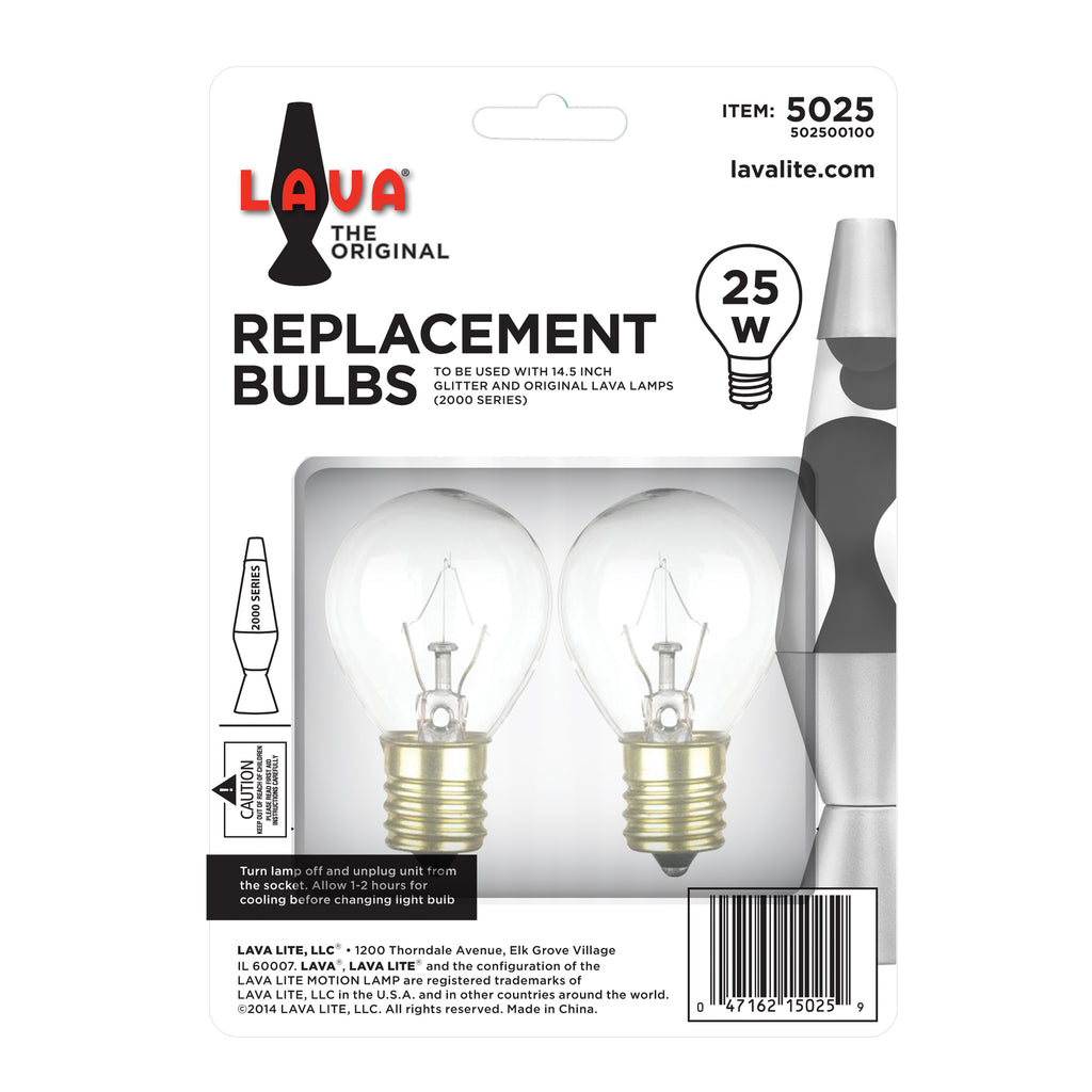 Lava Lamp | 25 Watt Replacement Bulb 2pk - 2