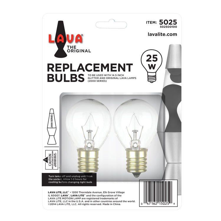 Lava Lamp | 25 Watt Replacement Bulb 2pk - 2