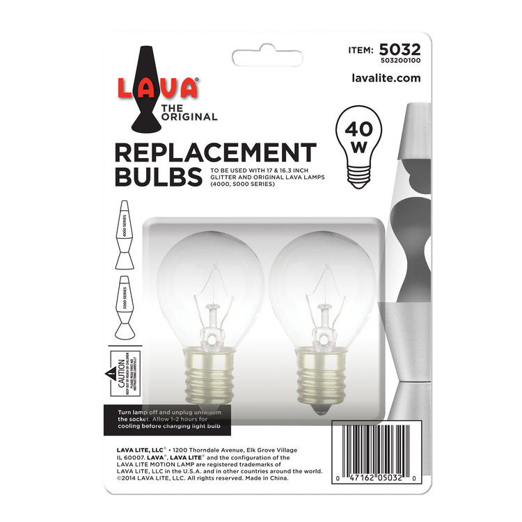 Lava Lamp | 40 Watt A15 Replacement Bulb 2pk - 2