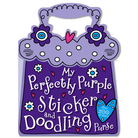 My Perfectly Purple Sticker And Doodling Purse Activity Book