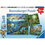Puzzle | Dinosaur Fascination | 3 x 49 pc - CR Toys