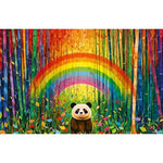Puzzle | Mom Bamboo Panda | 200 Pc - CR Toys