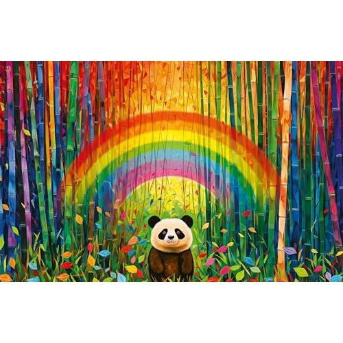 Puzzle | Mom Bamboo Panda | 200 Pc - CR Toys