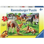 Puzzle | Happy Horses | 60 pc - CR Toys