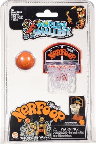 World's Smallest | Official Nerfoop (Basketball) 6+ - 1