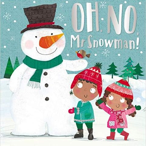Oh No Mr Snowman Board Book
