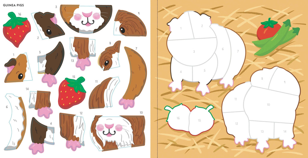 My First Color By Sticker Book | Pets