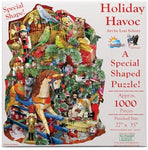 Holiday Havoc Shaped Puzzle 1000pc
