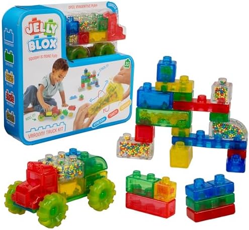 Jelly Blox | Vrooom! Truck Kit Ages 2+ - CR Toys