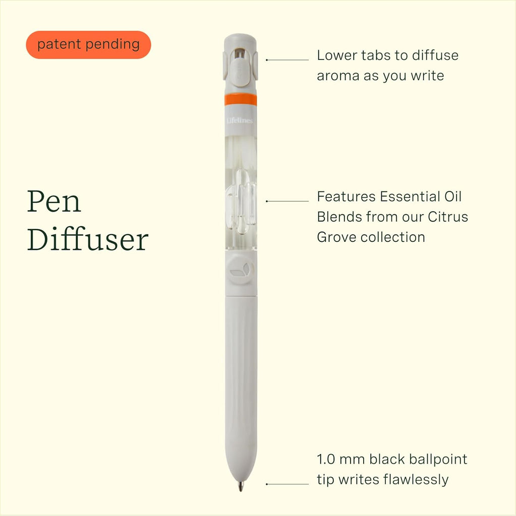 Lifelines Pen- Citrus Grove 1Mm Black Pen