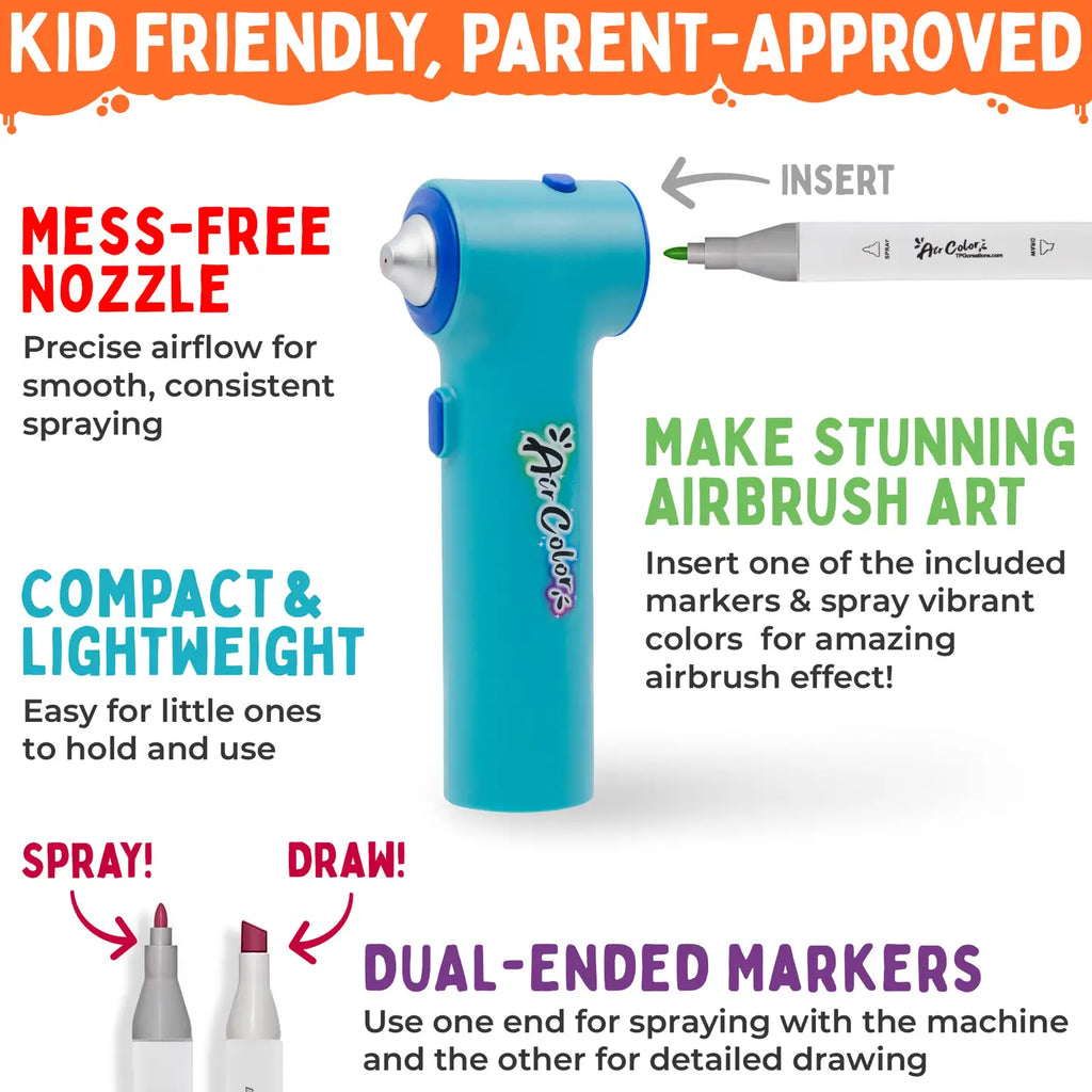 Air Color Airbrush Kit 6+