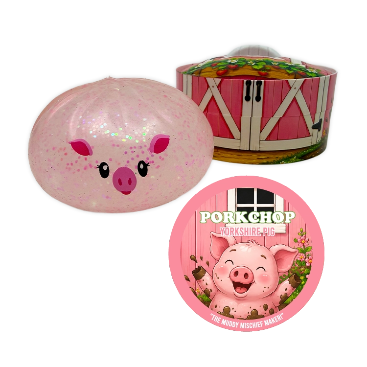 Fun Doh | Farm Barnyard Dumpling Squishy - 1