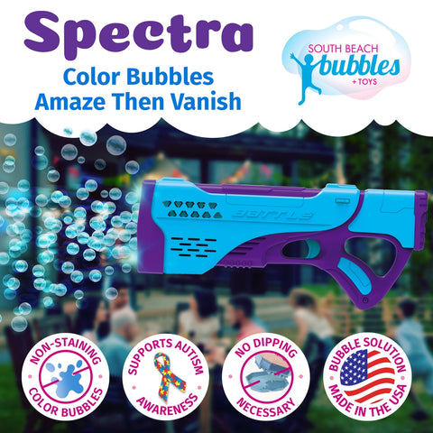Poppin Colorz | Spectra Bubble Blaster SBB520