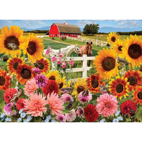 Sunflower Farm 1000Pc Puzzle For Ages 12+