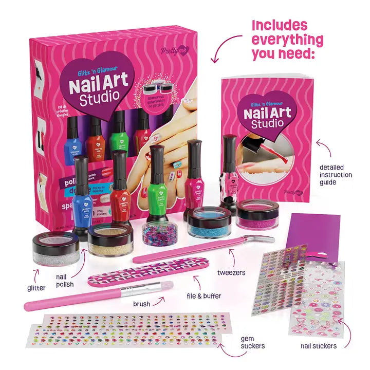 Nail Art Studio For Girls | Nail Polish Kit | 8+ - 4