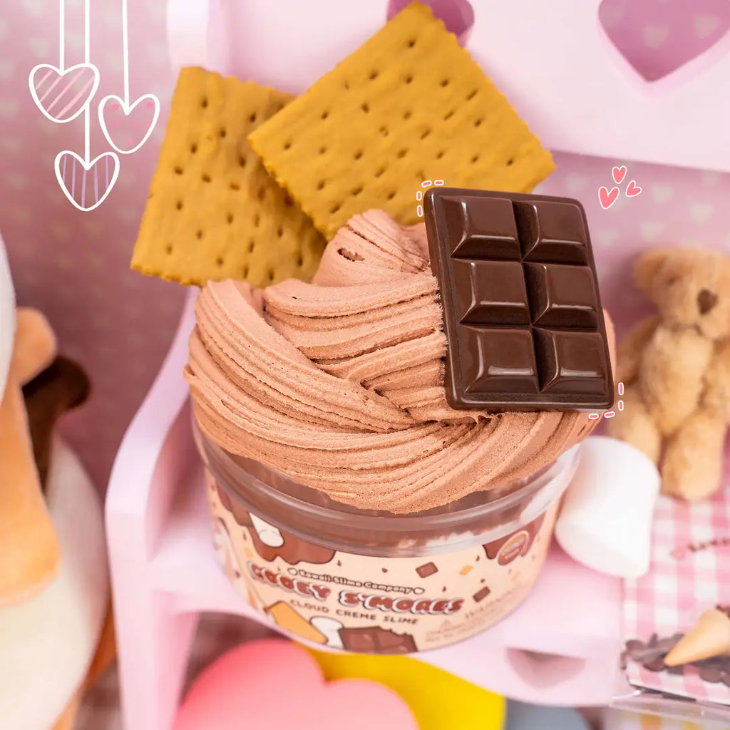 Kawaii Slime | Gooey S'mores Cloud Creme Slime - 6