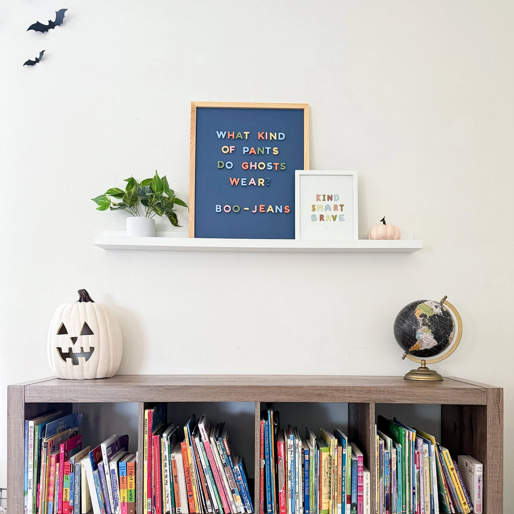Magnetic Letters | Rainbow Mod 200PC |  1" Letters - 7