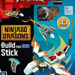 Lego(R) Build And Stick: Ninjago(R) Dragons Activity Book