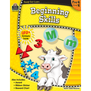 Teacher Created Resources: Prek-K Beginning Skills Book